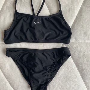 Size 6 black Nike Racerback Bikini